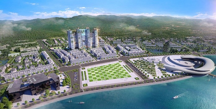 Moon Bay với ưu thế về vị trí “ toạ sơn - hướng biển “