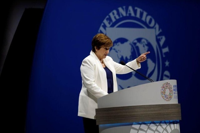 
Hiện tại, bà Kristalina Georgieva là Giám đốc điều hành IMF. Ảnh: Reuters.
