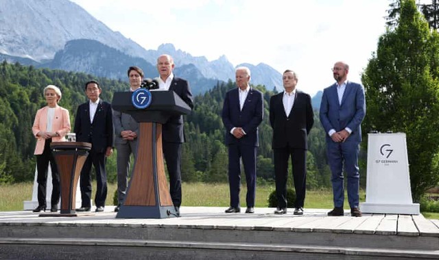 
Các nhà lãnh đạo G7 gặp mặt tại Đức để lên kế hoạch đối phó với Nga. Ảnh: Trí Thức Trẻ
