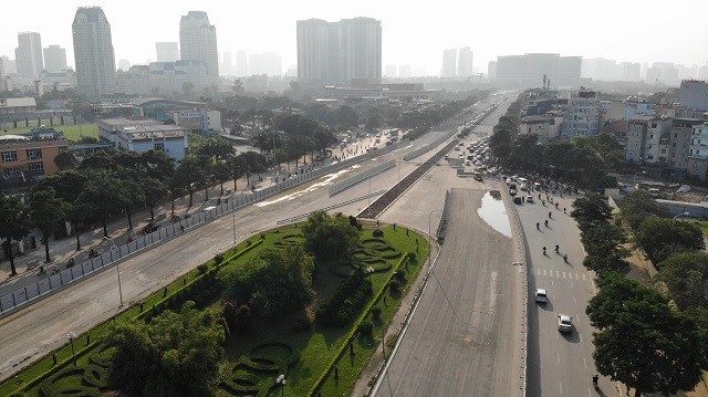 
Tuyến đường Lê Quang Đạo kéo dài hiện tại đang có rất nhiều dự án, tổ hợp chung cư
