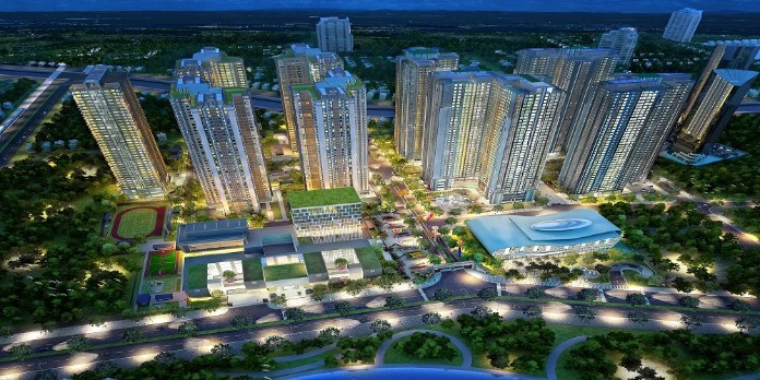 
Công trình A12 Nguyễn Xiển xây dựng trên đường vành đai 3

