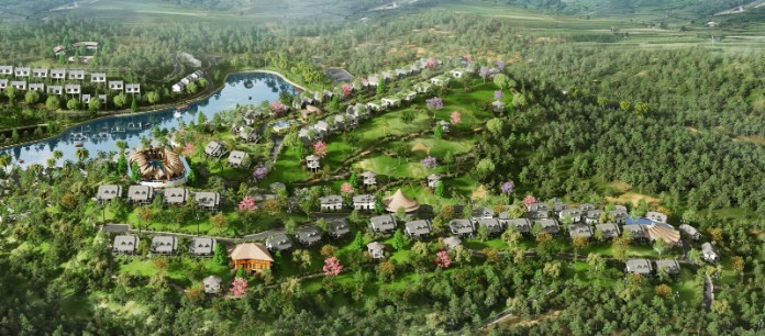 Panorama Hill là dự án nằm giữa không gian văn hóa dân gian Việt - Mường, cùng cảnh quan sông suối và núi đồi xanh ngát