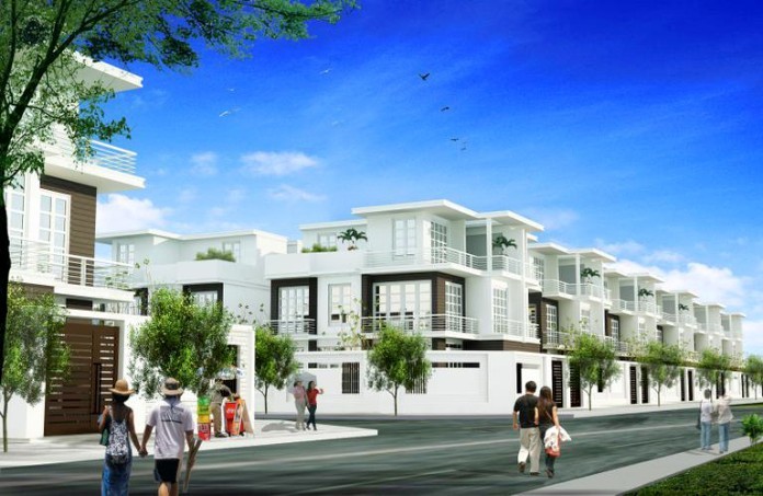 Khu dân cư Hai Thành - Tên Lửa nằm trong khuôn viên 65.000 m2