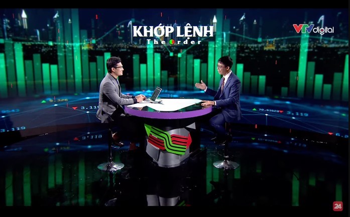 
Chuyên gia cao cấp, Công ty CP Chứng khoán Nhất Việt trong chương trình "Khớp lệnh" của VTV Digital
