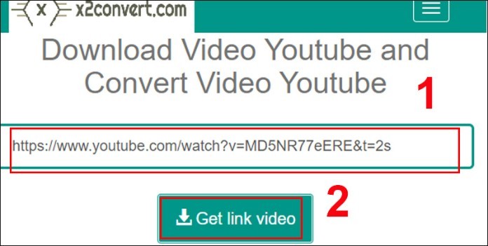 
Lưu video bằng X2convert.com bằng các bước trên
