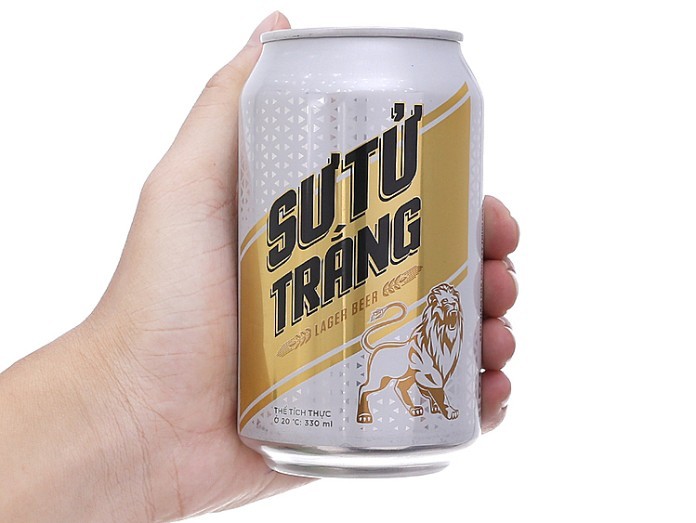 
Bia sư tử trắng là sản phẩm nổi bật của Masan Brewery
