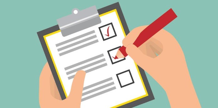 
Checklist thường trình bày dưới dạng danh sách cùng với các hộp kiểm nhỏ
