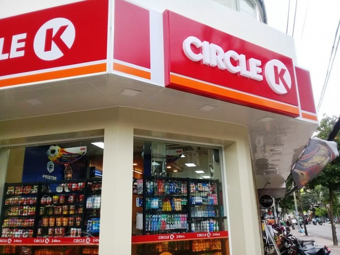 
Circle K là điển hình trong chuỗi cửa hàng tiện lợi
