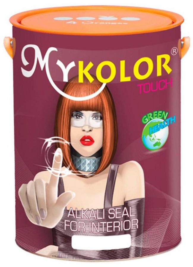 Sơn Mykolor với bao bì bắt mắt đến từ công ty 4 Orange