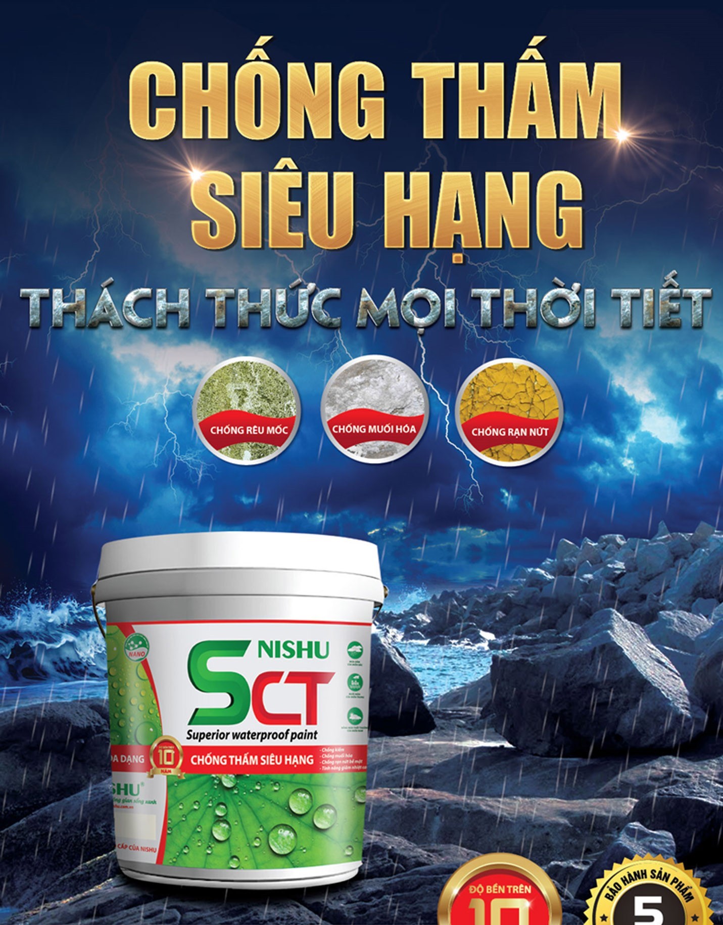 Sơn nishu của nước nào đã tạo nên sản phẩm sơn với nhiều ưu điểm vượt trội