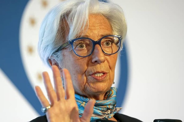 
Chủ tịch ECB Christine Lagarde
