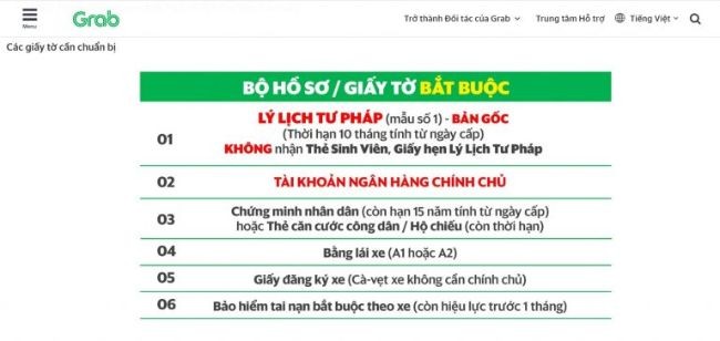 Hướng dẫn cách đăng ký chạy Grab xe máy dễ dàng, chi tiết nhất - ảnh 3