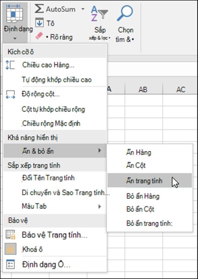 Hướng dẫn cách ẩn dòng, cột trong Excel hiệu quả - ảnh 4