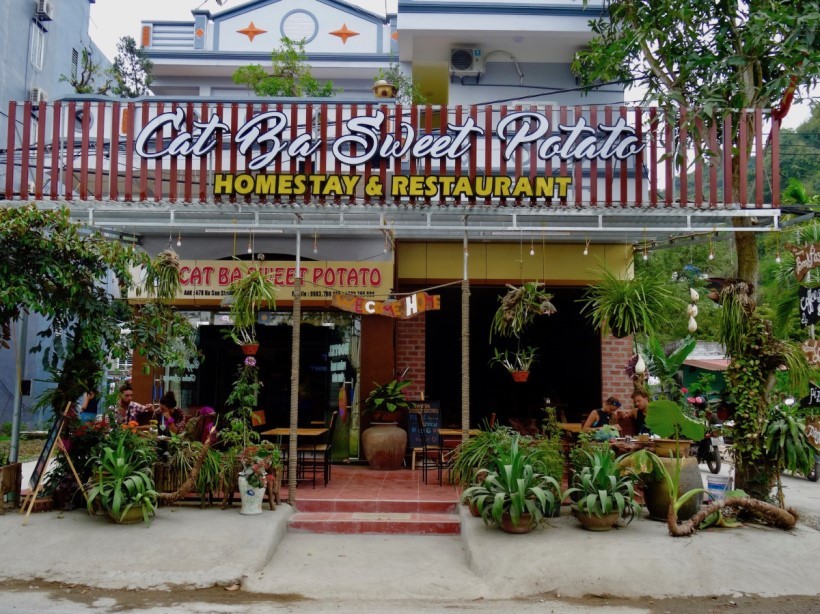 
Homestay Sweet Potato luôn nằm trong số một trong những homestay có view cực đỉnh khi đầy đủ cả cảnh biển và núi rừng
