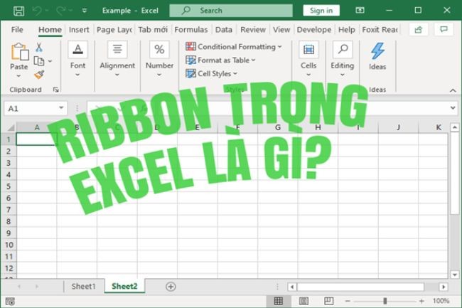 Cách hiện thanh công cụ trong excel đơn giản, nhanh chóng - ảnh 2