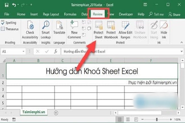 Cách khóa file Excel không cho chỉnh sửa đơn giản - ảnh 3