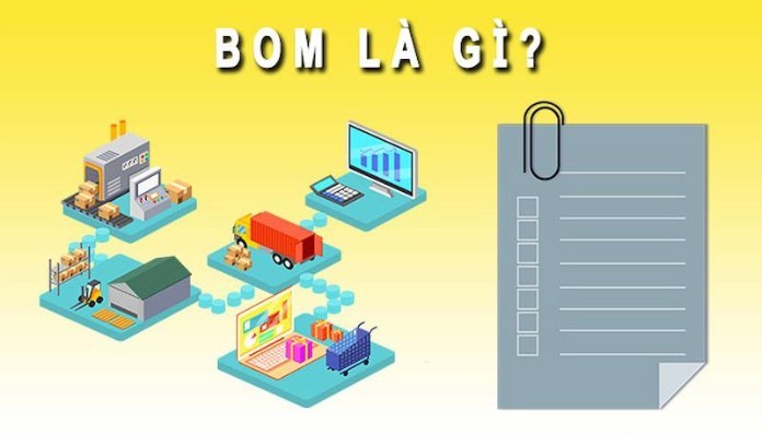 
Giải nghĩa định mức nguyên vật liệu BOM là gì?
