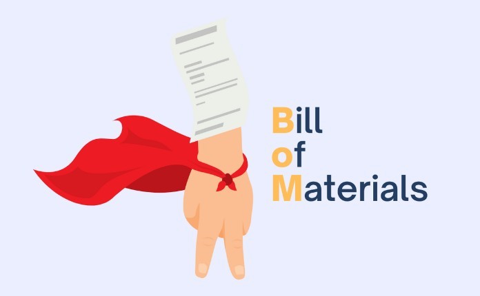 
BOM là nền tảng của việc tạo dựng kế hoạch sản xuát
