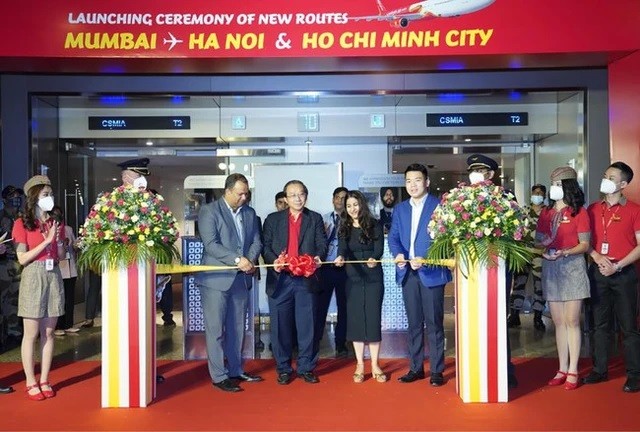 Vietjet là hãng hàng không đi tiên phong mở các đường bay thẳng giữa Việt Nam và Ấn Độ