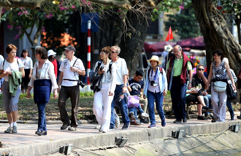 
Lượng khách quốc tế tới Việt Nam nhiều nhất là Hàn Quốc, Mỹ, Đài Loan, Nhật Bản
