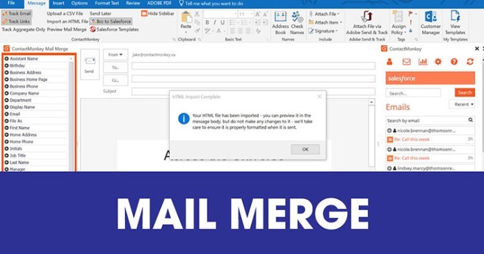 
Khái niệm Mail Merge là gì?
