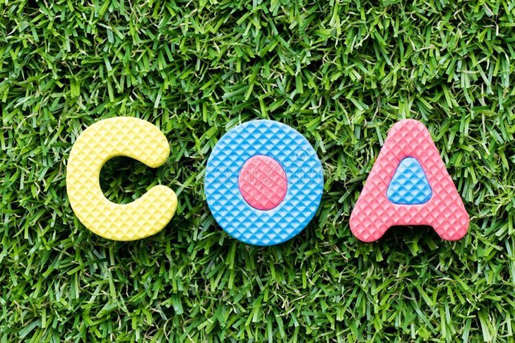 Certificate Of Analysis được viết tắt là COA hay có thể được gọi là C/A.