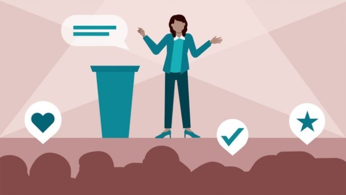 
Speaking là gì ? - Là một môn nghệ thuật diễn thuyết trước ai đó hay một nhóm người
