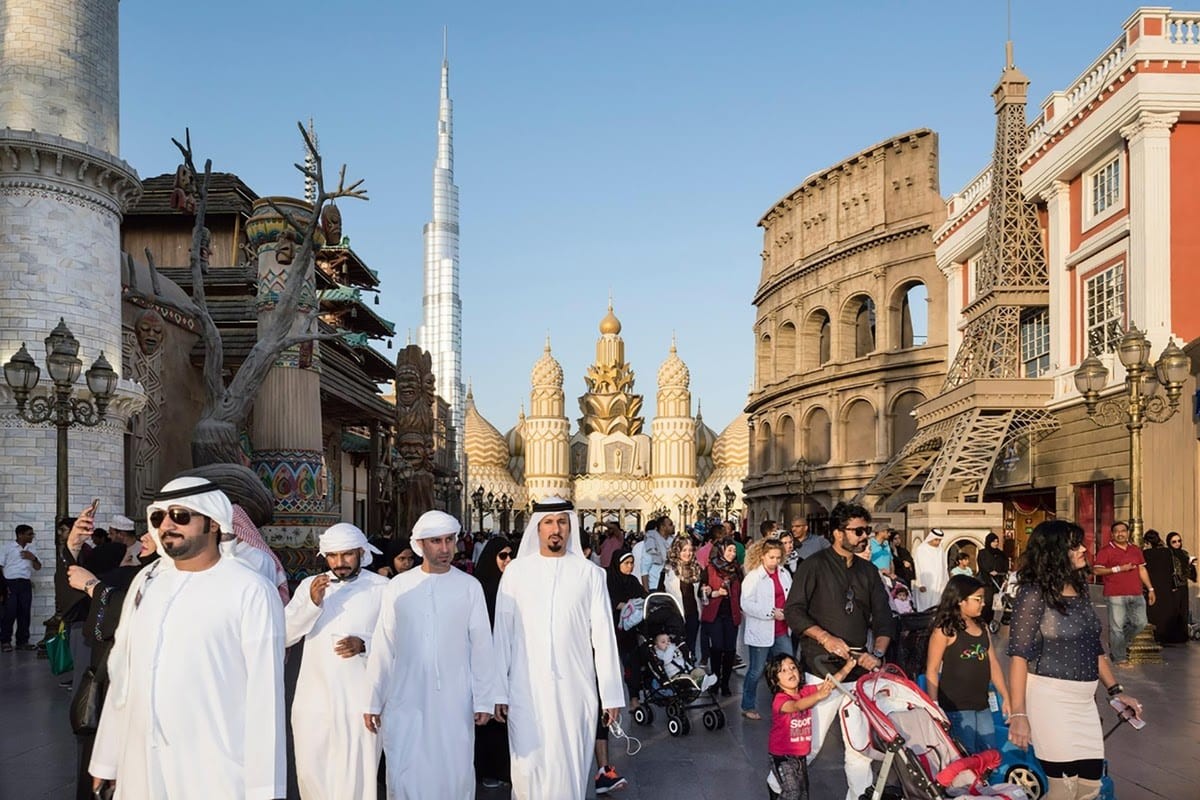UAE vô cùng giàu có xa hoa