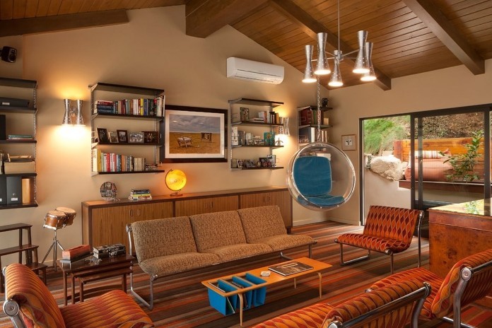 
Phong cách Retro được ứng dụng trong thiết kế nội thất giúp không gian vừa hoài niệm vừa sang trọng
