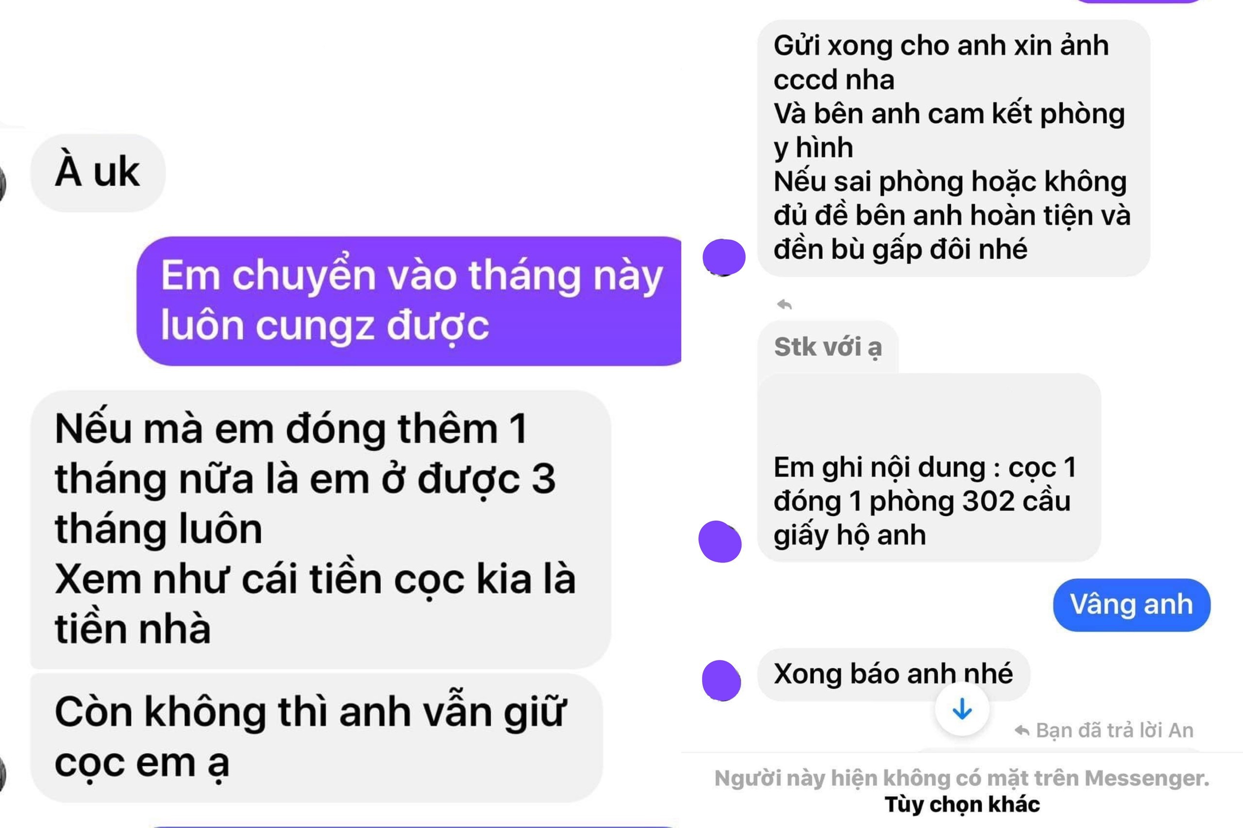 
Sau khi nhận được tiền chuyển khoản, D.A chặn Facebook của Thanh Huyền
