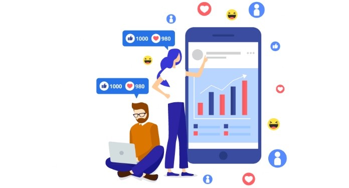 
Hành động tương tác trên Facebook có thể kể đến là thích bài viết hoặc xem các video được đăng tải
