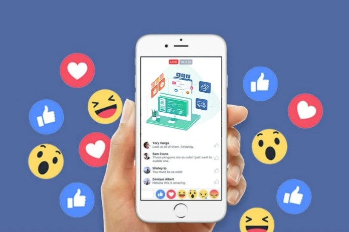 
Livestream trên Facebook cũng là một thủ thuật giúp tăng lượng tương tác
