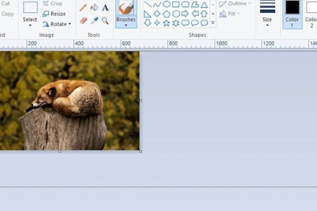 Tạo không gian rộng để mở ảnh
