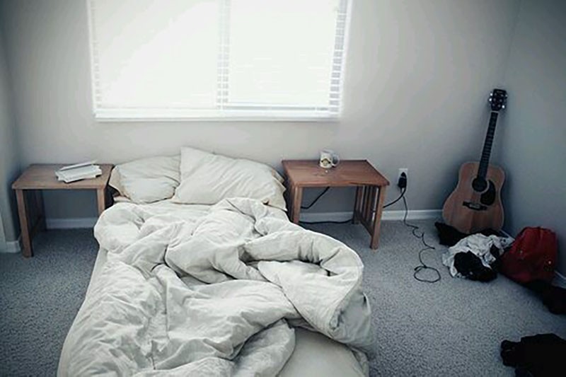 
Ảnh 3: Trang trí phòng ngủ nhỏ kiểu hàn quốc phong cách đơn giản
