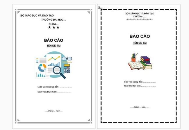 Cách tạo viền trang bìa trong Word đơn giản - ảnh 9