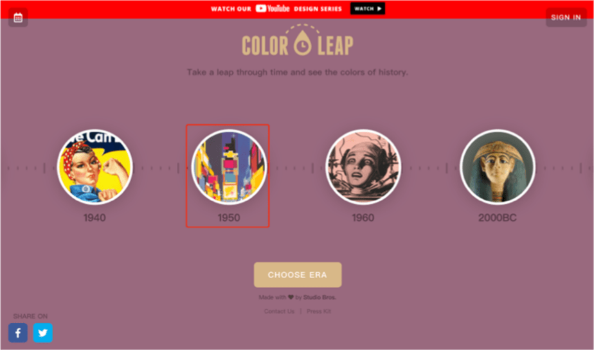 
Thiết kế web Retro lạ mắt
