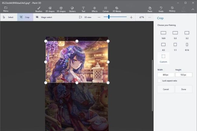 Hướng dẫn cắt hình trên máy tính nhanh và đơn giản - ảnh 6