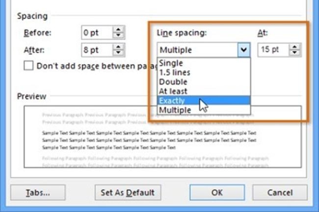 
Giãn dòng và giãn đoạn trong Word
