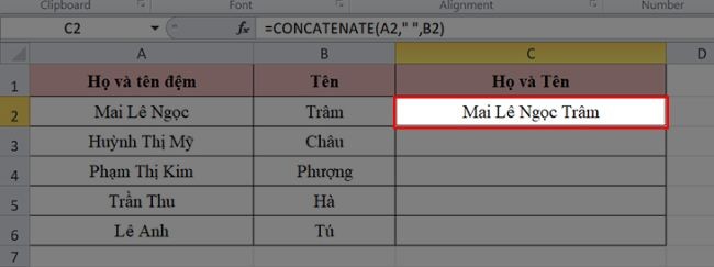 Hướng dẫn cách chuyển dữ liệu nhiều cột thành 1 cột trong Excel - ảnh 14