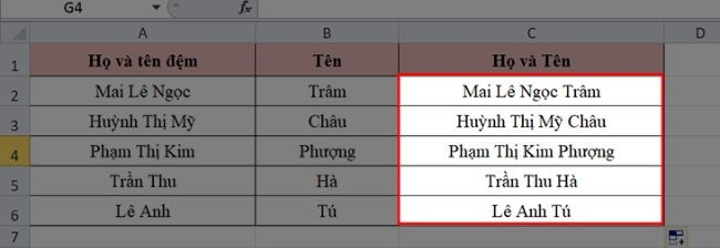 Hướng dẫn cách chuyển dữ liệu nhiều cột thành 1 cột trong Excel - ảnh 15