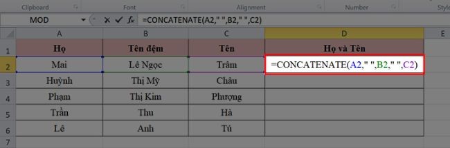 Hướng dẫn cách chuyển dữ liệu nhiều cột thành 1 cột trong Excel - ảnh 22