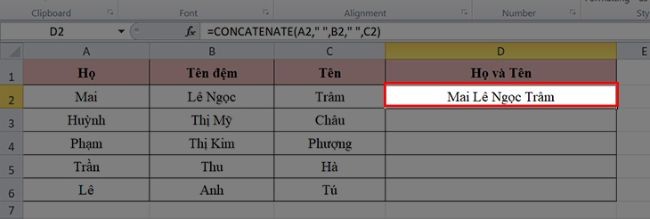 Hướng dẫn cách chuyển dữ liệu nhiều cột thành 1 cột trong Excel - ảnh 23