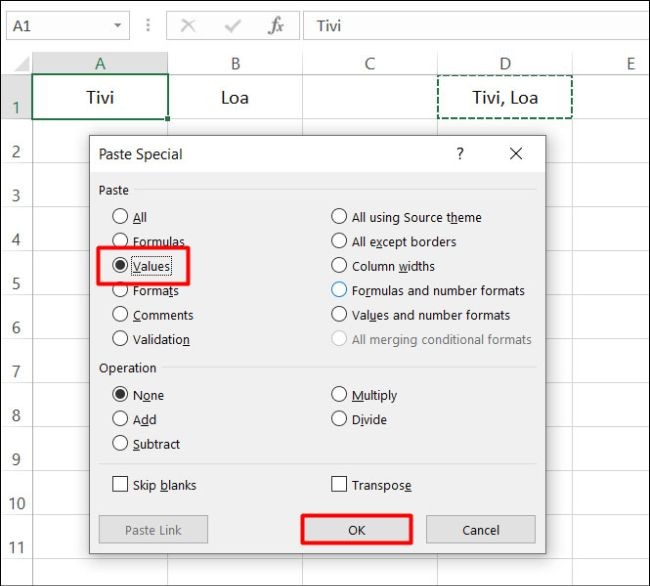 Hướng dẫn cách chuyển dữ liệu nhiều cột thành 1 cột trong Excel - ảnh 9
