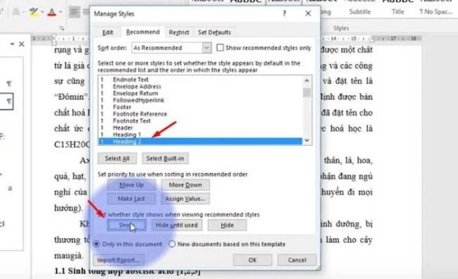 Cách làm mục lục Word đơn giản - ảnh 6