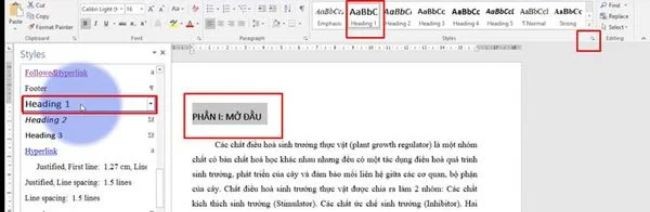 Cách làm mục lục Word đơn giản - ảnh 8