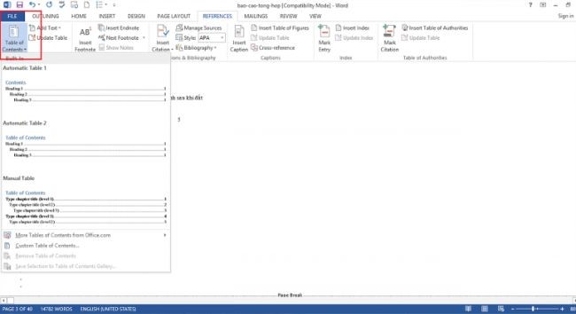 Cách làm mục lục tự động trong Word nhanh nhất - ảnh 10