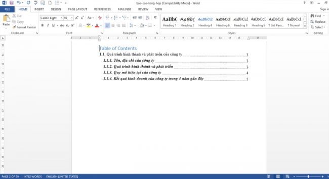 Cách làm mục lục tự động trong Word nhanh nhất - ảnh 11