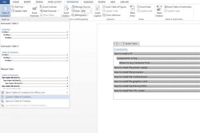 Cách làm mục lục tự động trong Word nhanh nhất - ảnh 12
