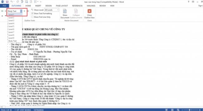 Cách làm mục lục tự động trong Word nhanh nhất - ảnh 9