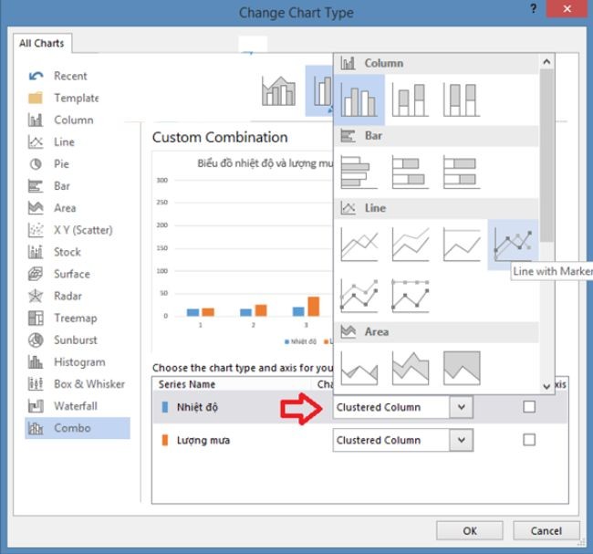 Cách vẽ biểu đồ cột trong Word, Excel 2010, 2013, 2016 đơn giản - ảnh 17